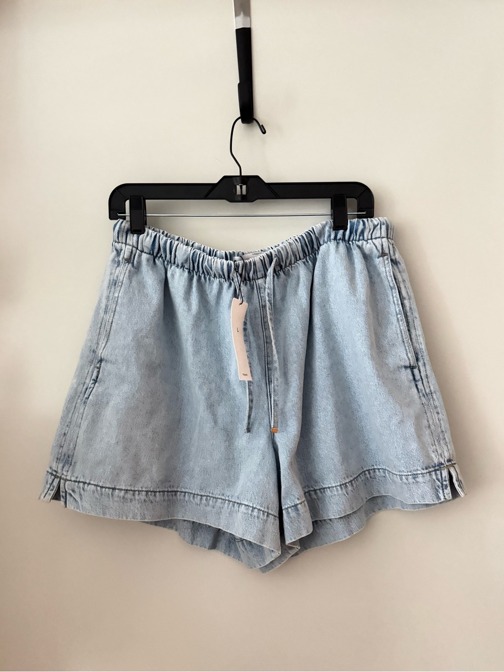 Primark Light Blue Denim Drawstring Women’s Shorts